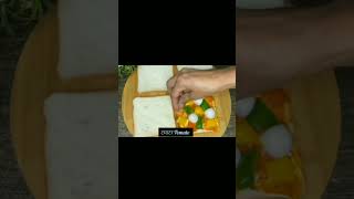 Easy and tasty bread pizza recipe snacksrecipeytshortsrecipeofthedaytastyviralshorts