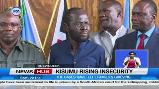 Surge in violent cases in Kisumu have left families grieving