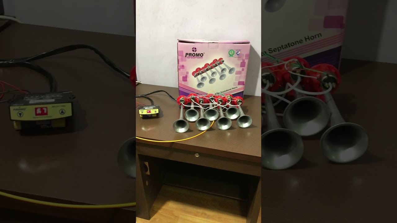 PROMO HORN I 7 PIPE STEEL DIGITAL 80 SONGS I AIR HORN I CONTACT 9999928222 9891122422