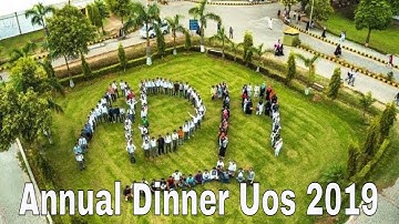 Annual dinner CS & IT Department University of Sargodha UOS 2019 - Vlogs 06