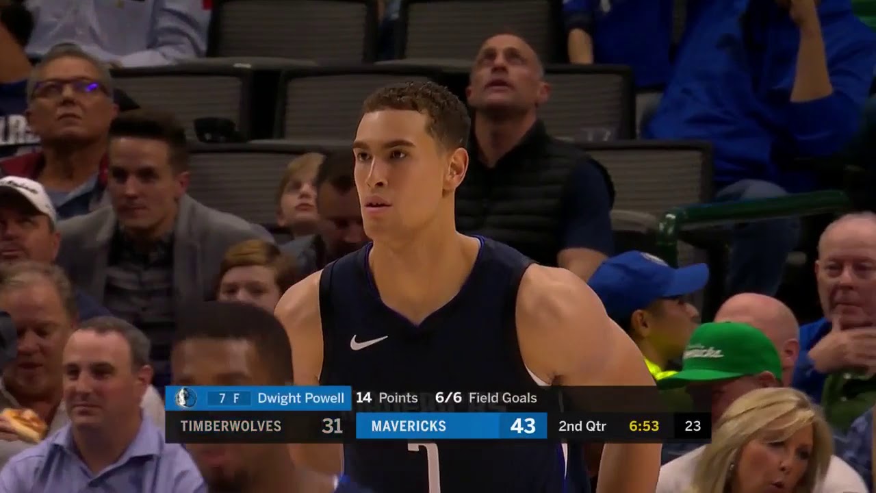 Highlights Dwight Powell (24 points) vs Minnesota Timberwolves YouTube