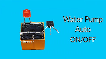 Water Pump Auto ON/OFF Circuit (very easy)