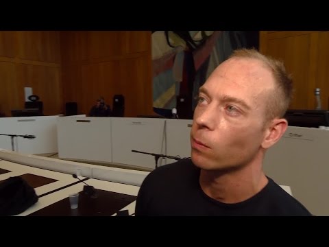 Yuri van Gelder reageert na afloop van het kort geding bij de rechtbank in Arnhem