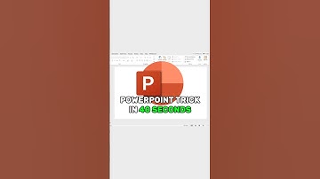 PowerPoint Trick in 40 seconds! #powerpoint #powerpointpresenation #tutorial