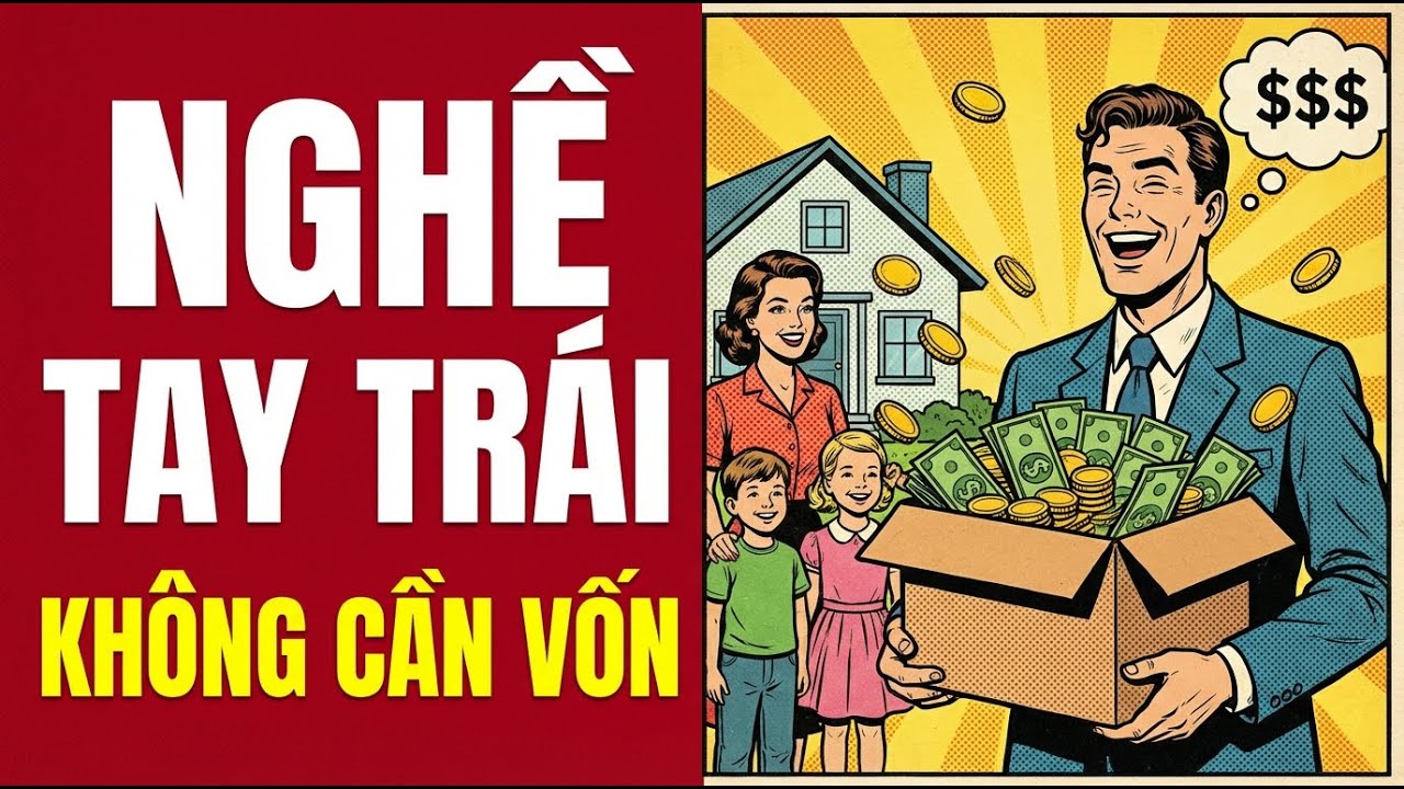 Tôi Đã Kiếm Tiền Dễ Dàng Với nghề Tay Trái Không Cần Vốn