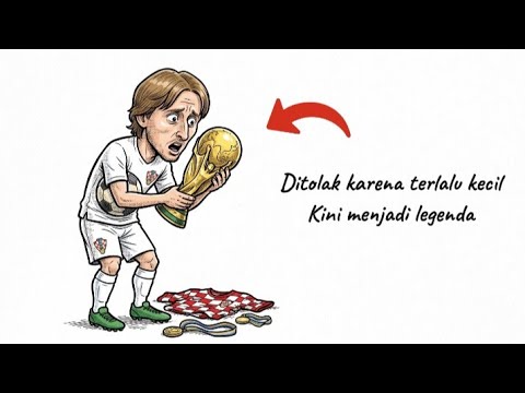 agenslot777 x aksaratoto - Ditolak Karena Terlalu Kecil, Kini Jadi Legenda: Kisah Luka Modrić