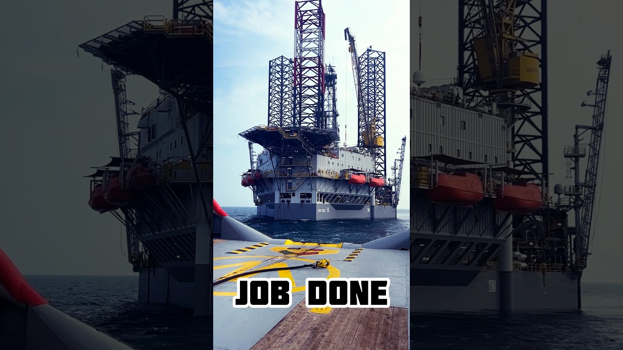 Towing of jack up drill rig