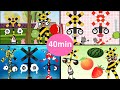 ふみきりアニメまとめ 真っ黒な踏切　ボロボロ　錆びた踏切　ミックスジュースを作る　fumikiri railroad crossing 歯磨き　level crossing