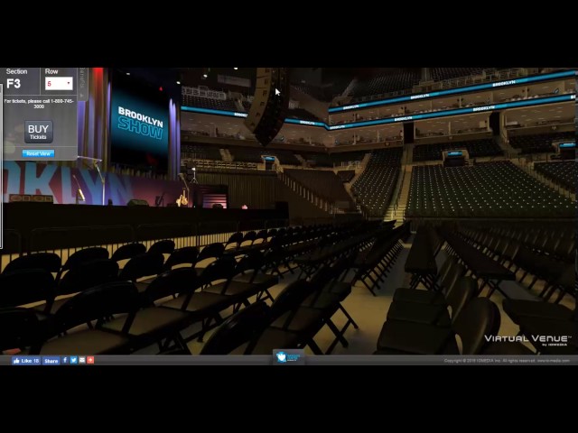 See A Virtual Seating View Of The Barclays Center In Brooklyn You