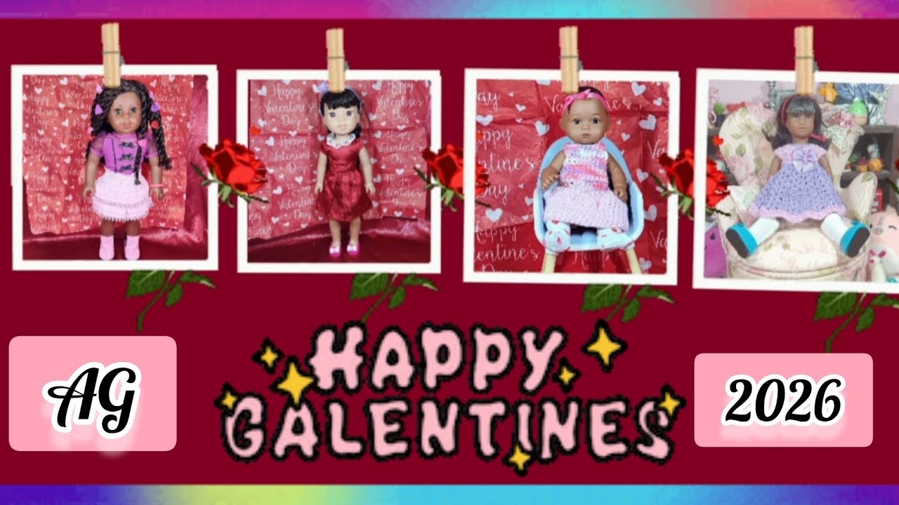 Что наденут мои куклы AG на День святого Валентина для подруг в 2026 году?