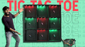 Biggest! Arduino Game - Sensor based Tic-Tac-Toe using Arduino mega