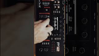 The Prophet12 module arpeggiator.