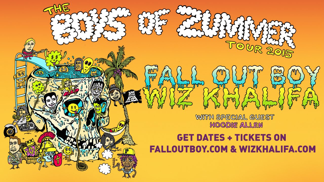 fall out boy wiz khalifa tour 2015