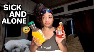 I Got Sick Alone in My RV… Just Me and My Dog 😭 screenshot 4