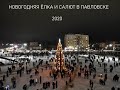 Новогодняя ёлка и салют (Павловск 2020)