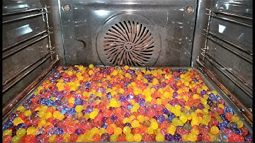 Experiment - 10000 Orbeez - in the Oven