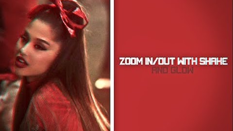 smooth zoom in/out (w/shake + glow) AE tutorial