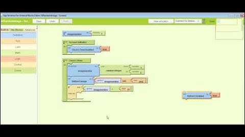 App Inventor: Selecting Random Image & Rotating- Version 1; Part 2
