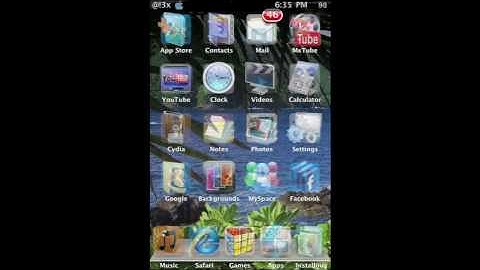 Top Winterboard iPod Touch and iPhone Themes