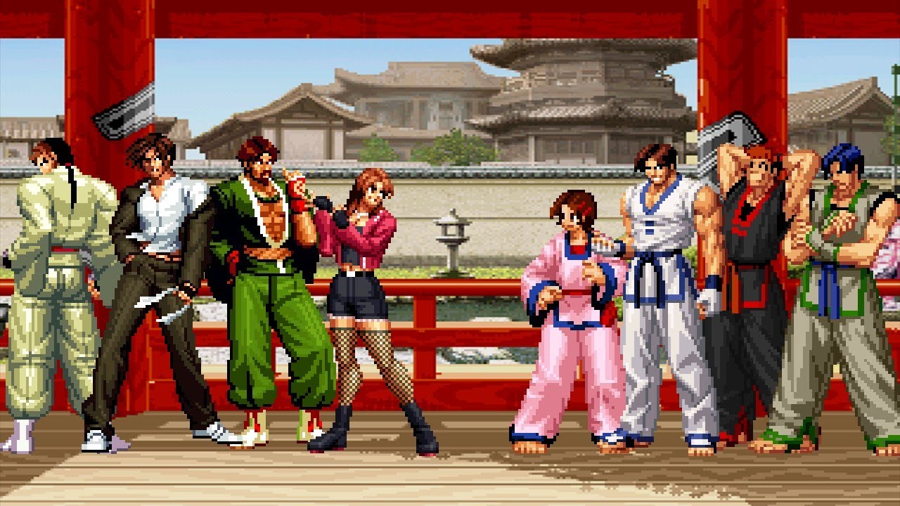 Kusanagi Family vs Kim Family [Kof2002 Mugen]