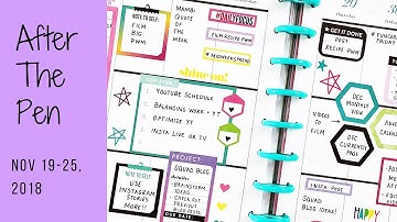 Plan with Me - After the Pen - Nov 26-Dec 2 - Social Media Planner