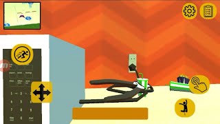 Hello Stickman Neighbor. Scary Secret - LEVEL 1 COMPLETE screenshot 4