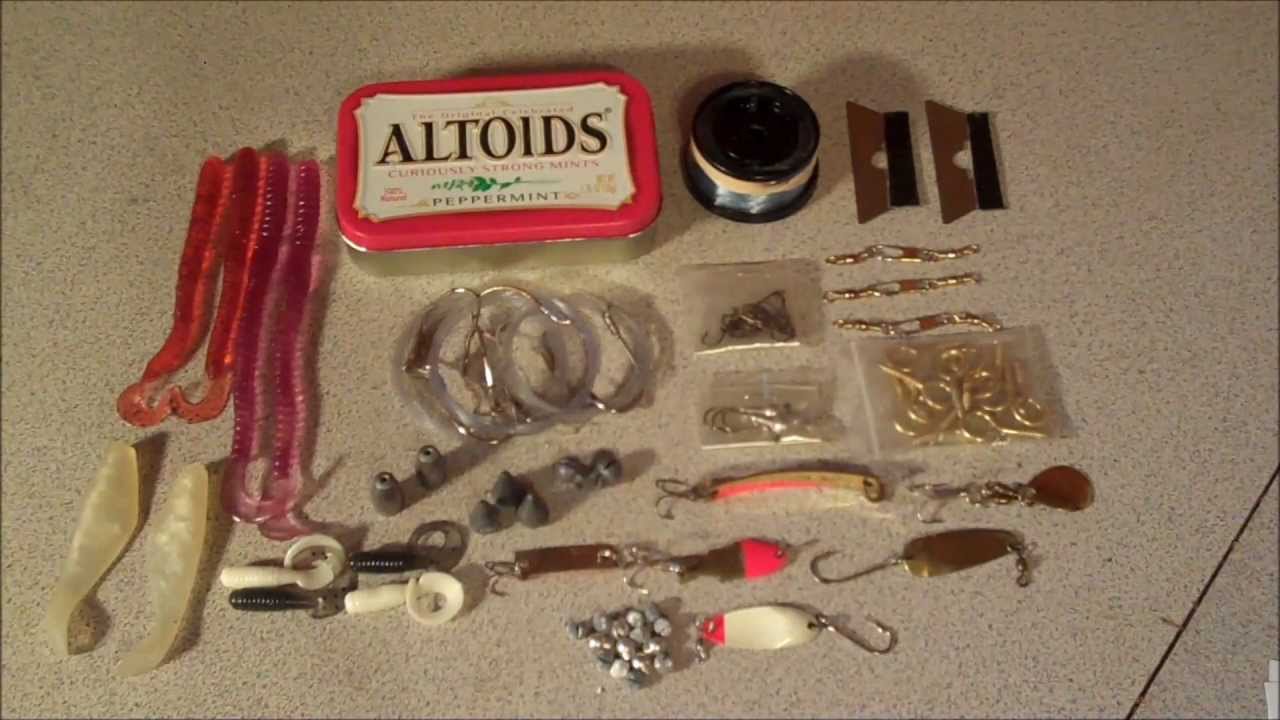 Altoids Tin Fishing Kit - L2Survive with Thatnub 