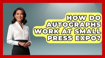 How Do Autographs Work At Small Press Expo? - Conventions Network