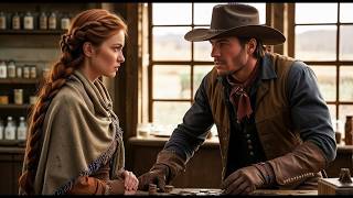 42The Widow Offered Her Hair for Bread — The Cowboy Said, “Keep It, I’ll Feed You Both”