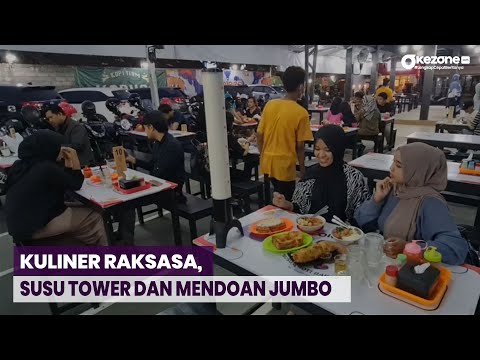 Sensasi Menyantap Kuliner Raksasa di Yogyakarta, Susu Tower dan Mendoan Jumbo