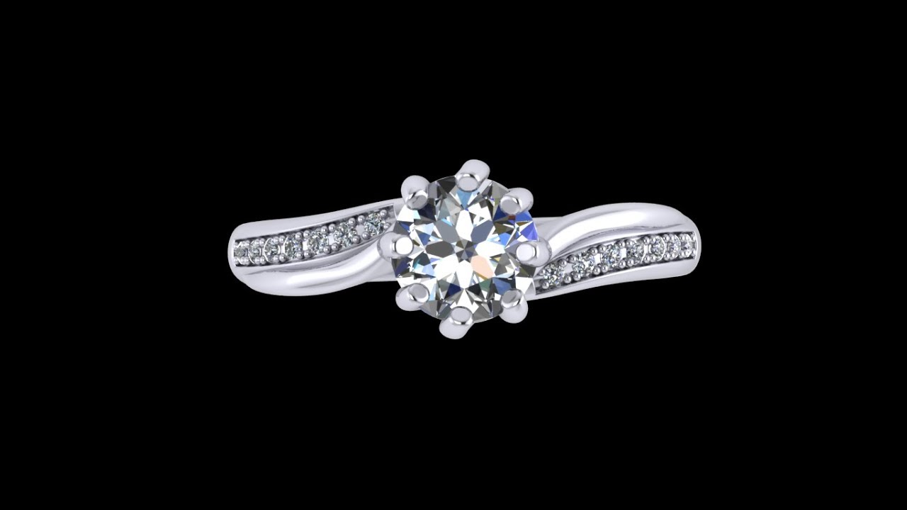 Cc17 Jewelry Digital Able File Engagement Ring Stl Cc17 Jewelry Digital Able File Engagement Ring Stl Format For Jewelers