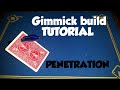 "PENETRATION" Gimmick playing card build TUTORIAL
