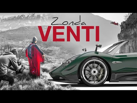 AN IMPOSSIBLE DREAM - Pagani Zonda Venti - Base Jumping