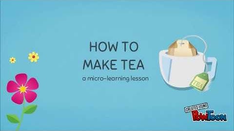 How to Make Tea