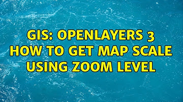GIS: openlayers 3 how to get map scale using zoom level (2 Solutions!!)