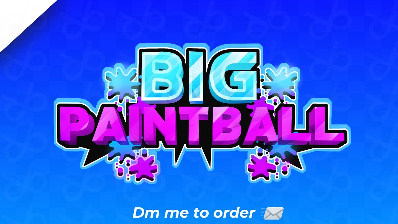 Playing big paintball YouTube