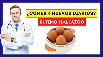 ¿Qué pasa si comes 4 huevos al día?