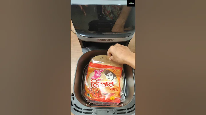 *Viral* Zero oil papad in air fryer #trending #shorts #yt #reels #viralshorts