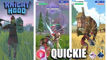 Knighthood Android Gameplay Quickie (RPG)