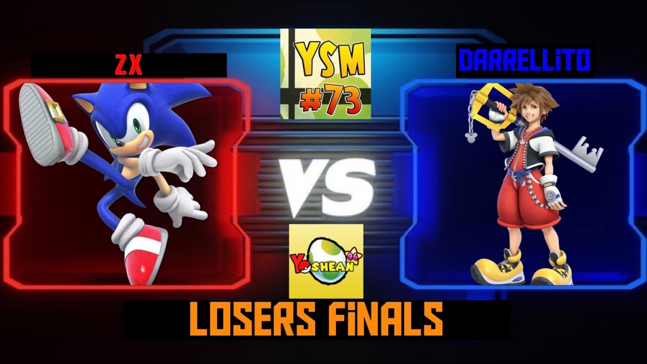 Yoshean MONTHLY #73 Singles! ZX (Sonic) Vs. Darrellito (Sora) Smash Ultimate - SSBU 2026