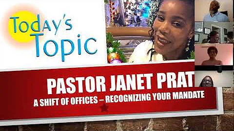 PASTOR JANET PRATT-  5 FOLD MINISTRY GIFTS