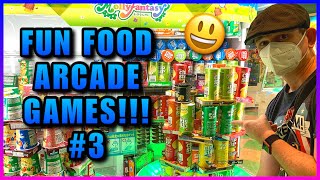 FUN FOOD ARCADE GAMES!!!  #3