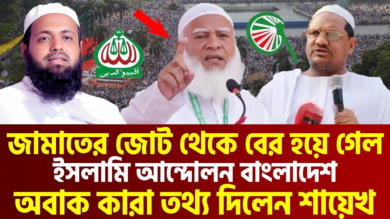 জামায়াতের জোট থেকে বের হয়ে গেল চরমোনাই অবাক করা তথ্য দিলেন আরিফ বিন হাবিব, জানলে অবাক হবেন