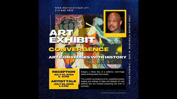 Art Exhibit Convergence with Attorney Gregory J. R...