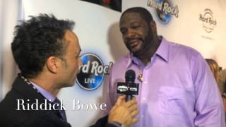 Riddick Bowe interviewed by Johnny Farace