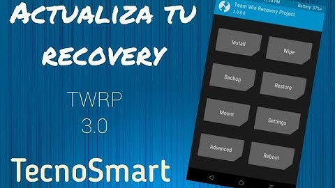 TWRP 3.0 para el ZTE Blade L2 plus