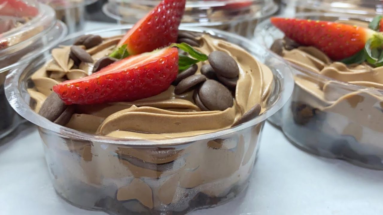 COPO DA FELICIDADE MOUSSE DE CHOCOLATE | FLOWER CAKE 240 ML