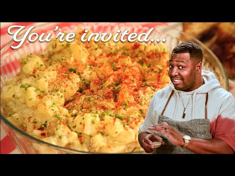 Video: Potato Salad With Baked Pepper And Chicken - A Recipe With A Photo Step By Step