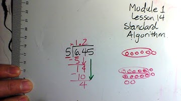 M1L14 Dividing decimals on a place value chart part 3