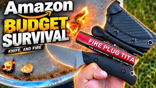 Amazon Budget Survival Set Up - Knife & Fire